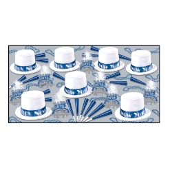 Artic Blue New Year Party Kit for 50