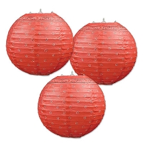 Hanging Bandana Paper Lanterns