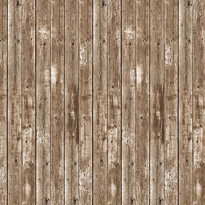 Barn Siding Backdrop printed on thin plastic material.