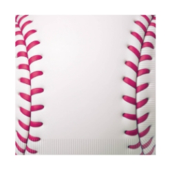 Baseball Beverage Napkins (Pack of 192) baseball beverage napkins, baseball party napkins, sports napkins, 2 ply napkins, quarter fold napkins, baseball tableware, printed baseball napkins, Party Express baseball supplies