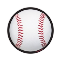 Baseball Drink Coasters (Pack of 96) baseball drink coasters, baseball party supplies, sports coasters, cardstock coasters, 3¼ inch coasters, baseball banquet decorations, team party accessories, bulk baseball coasters, sports theme party décor, Party Express baseball supplies