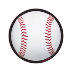 Baseball Drink Coasters (Pack of 96) baseball drink coasters, baseball party supplies, sports coasters, cardstock coasters, 3¼ inch coasters, baseball banquet decorations, team party accessories, bulk baseball coasters, sports theme party décor, Party Express baseball supplies