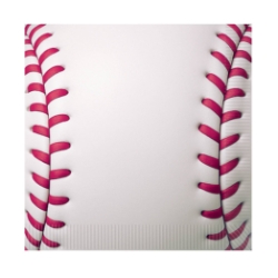 Baseball Luncheon Napkins (Pack of 192) baseball napkins, sports party napkins, baseball luncheon napkins, 2 ply napkins, quarter fold napkins, baseball party supplies, Party Express sports décor