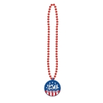 Beads w/ Semiquincentennial Medallion