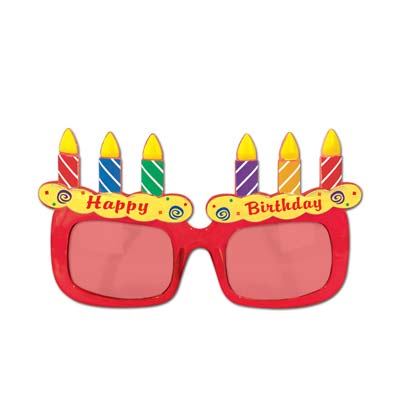 Plastic Birthday Cake Fancy Frames 