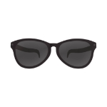 Black Jumbo Glasses (Pack of 12) black jumbo glasses, oversized novelty glasses, black party glasses, costume glasses, photo booth props, one size fits most glasses, cosmetic use only, Party Express glasses