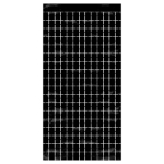 Black Metallic Square Curtain