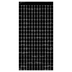 Black Metallic Square Curtain