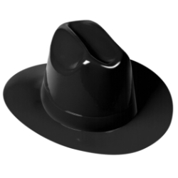 Black Plastic Cowboy Hat (Pack of 25) black plastic cowboy hats, bulk cowboy hats, cowboy hats pack of 25, western party hats, black cowboy hats wholesale, western costume accessories, party hats bulk, western theme party supplies