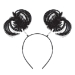 Black Ponytail Boppers (Pack of 12) - 66595-BK