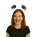 Black Ponytail Boppers (Pack of 12) - 66595-BK