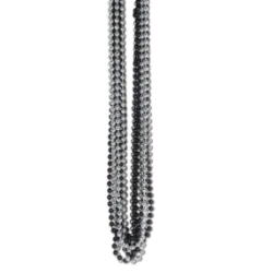 Black and Silver Small Round Beads