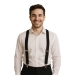 Black Suspenders (Pack of 12) - 60805-BK