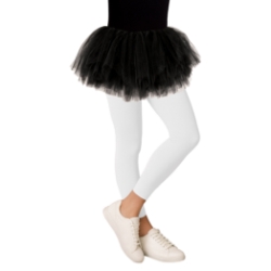 Black Tutu (Pack of 6) black tutu, black tulle skirt, tutu pack of 6, 5-layer tutu, elastic waistband tutu, costume tutus, party tutus, group costume accessories, one size fits most tutu, Party Express tutus