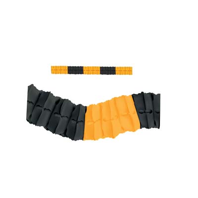 Black and Yellow Leaf Garland Hanging decoration