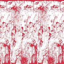 Bloody Wall Backdrop (Pack of 6) Bloody Wall Backdrop, bloody, halloween, backdrop, decoration, wholesale, inexpensive, bulk
