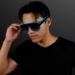 Blue Aviator EL Shades (Pack of 6) - PA12105-BL