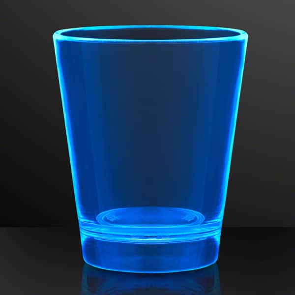 blue glasses that glow under a black light