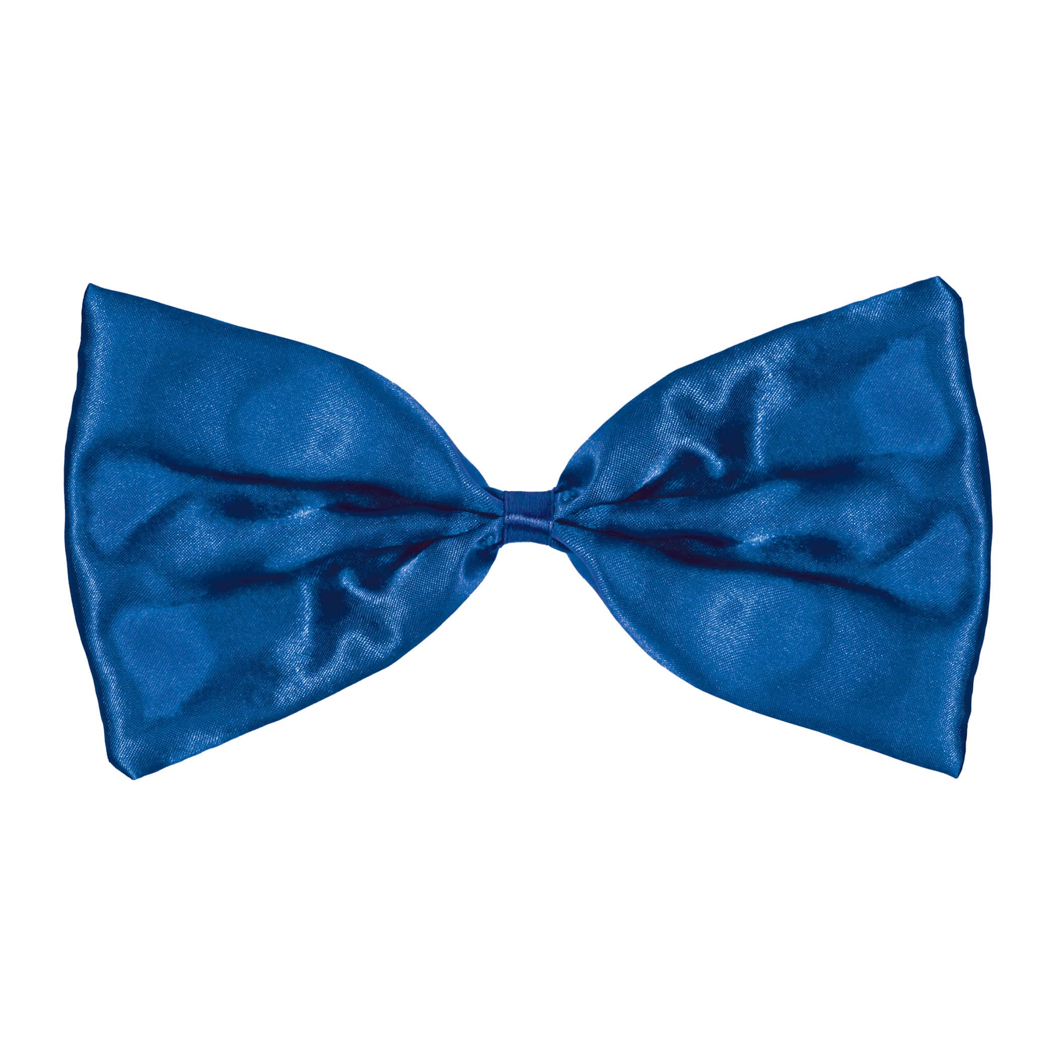 Blue Bow Tie (Pack of 12) blue bow tie, silk bow tie, elastic bow tie, one size fits most bow tie, costume accessories, party bow ties, blue party accessories, Party Express bow ties, pack of 12 bow ties