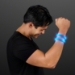 Blue Flash LED Tube Bracelets (Pack of 12) - PA11840-BL