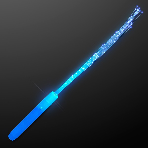 Blue Led Flashing Stick Wands (Pack of 12) light up, glow, new years eve, patriotic, wholesale, inexpensive, nye, bulk, party favor, decoration, blue