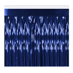 Metallic Fringe Drapes