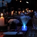 Blue Mini Clear LED Centerpieces (Pack of 12)    - PA11380-BL