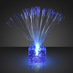 White Mini Clear LED Centerpieces 