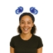 Blue Ponytail Boppers (Pack of 12) - 66595-B
