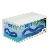 Blue Soft-Twist Poly Leis