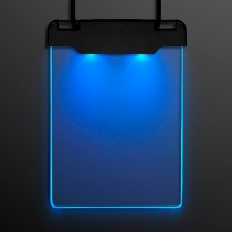 Space Glow Badge Necklace