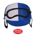 Blue/White Jockey Helmets