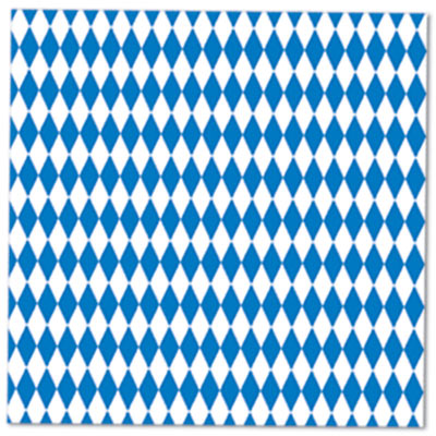 Blue & White Luncheon Napkins for Oktoberfest
