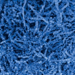 Bright Blue Paper Shreds