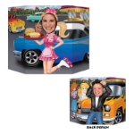 Car Hop/Greaser Fun Photo Prop for 50's-60's Themed Party