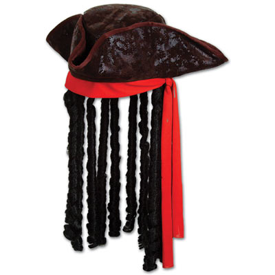 Caribbean Pirate Hat for Halloween 