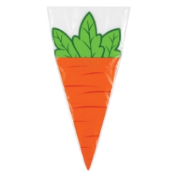 Carrot Shaped Cello Bags (Pack of 240) Carrot Shaped Cello Bags, Easter Treat Bags, Easter Candy Bags, Carrot Treat Bags, Easter Party Supplies, Easter Favor Bags, Spring Party Decorations, Easter Classroom Supplies, Church Easter Event Supplies, Easter Egg Hunt Favors, Cellophane Treat Bags, Easter Candy Packaging, Pack of 240 Cello Bags, Party Express