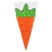 Carrot Shaped Cello Bags (Pack of 240) - 40017