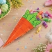 Carrot Shaped Cello Bags (Pack of 240) - 40017