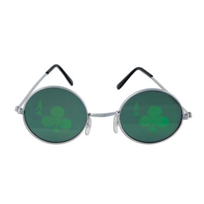 Plastic Green Casino Club Fancy Frames