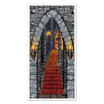 Castle Entrance Door Cover (Pack of 12) Castle Entrance Door Cover, decoration, wholesale, medieval, inexpensive, bulk, new year's eve