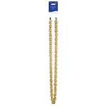 Chain Beads molded to replicate a chain necklace in gold.