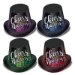 cheer to the new year party hats in assorted colors