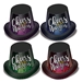 cheer to the new year party hats in assorted colors