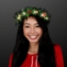 Christmas Crown Light up Hair Wreath (Pack of 12) - PA12443