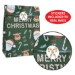 Christmas Paper Treat Bags w/Stickers