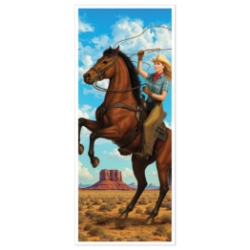 Cowgirl Door Cover