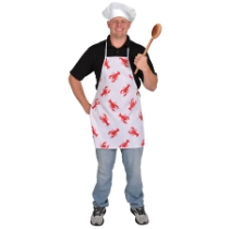 Crawfish Fabric Novelty Apron