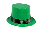 Custom Green Plastic Topper with Imprinted Band Custom Green Plastic Topper with Imprinted Band, custom, green, topper, st. patrick's day, party favor, decoration, wholesale, inexpensive, bulk