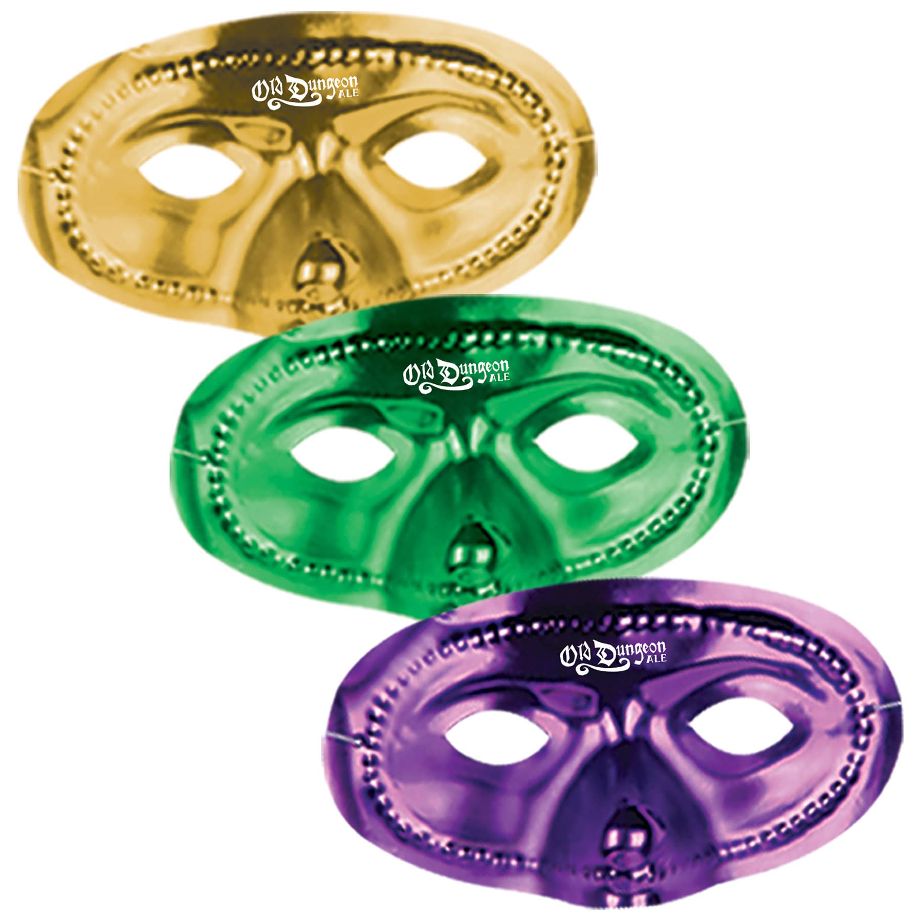 Custom Mardi Gras Half Masks Custom Mardi Gras Half Masks, mardi gras, masquerade, new years eve, gold, purple, green, mask, party favor, wholesale, inexpensive, bulk